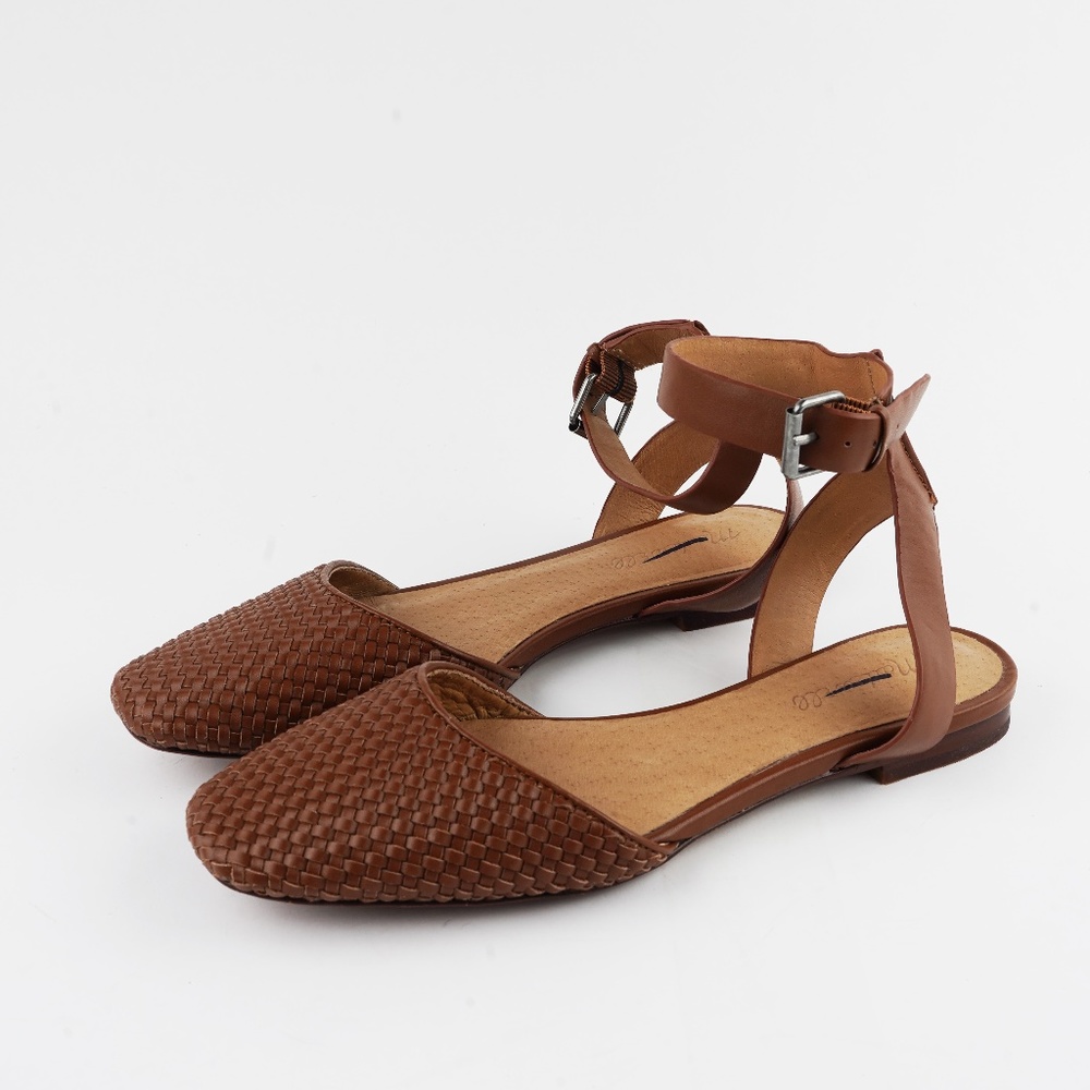 New MADEWELL The Marseilla Ankle-Strap Sandal in Dried Maple - Picture 5 of 6